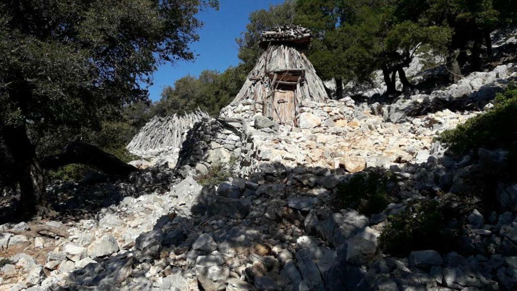 Casa Vacanze "Un Sogno Nel Blu'" Бауней Экстерьер фото